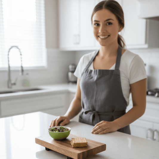 Home decor stylish hard wood display riser, shelf.