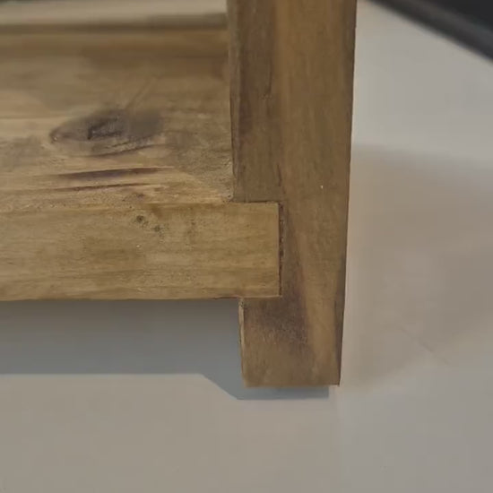 Wooden Kitchen Countertop Shelf: Space-Saving Organizer